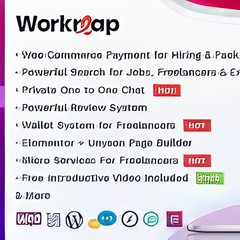 Workreap [2.7.1] - Русификация премиум темы 🔥💜