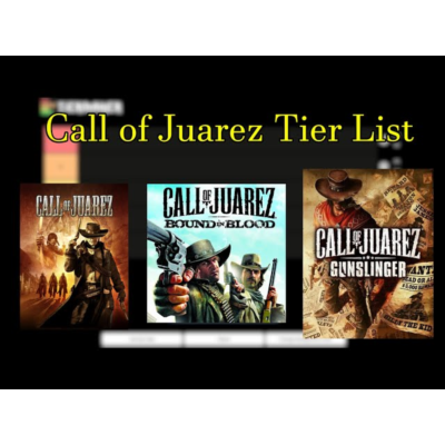⭐️ Call of Juarez + Bound in Blood + Gunslinger