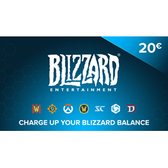 🔑20€ Подарочная карта Blizzard