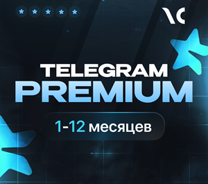 Обложка 💎БЫСТРО💎 Telegram Premium 1-12 месяцев