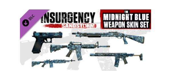 Insurgency: Sandstorm - Midnight Blue Weapon Skin Set