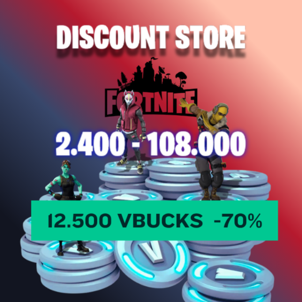 FORTNITE V-BUCKS 2400-108000 EPIC ЕГИПЕТ