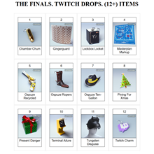 🔥 THE FINALS ✦ TWITCH DROPS ✦ 12+ SKINS / ITEMS + 🎁