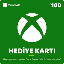 Xbox gift card 100 tl (Турция) 😎