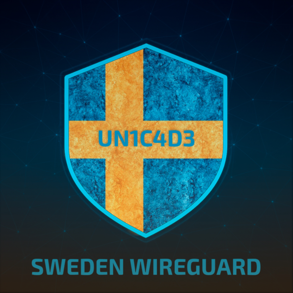 ШВЕЦИЯ WIREGUARD VPN БЕЗ ЛИМИТОВ ЛИЧНЫЙ СЕРВЕР