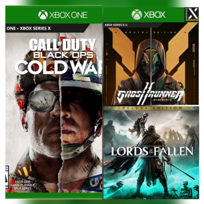 LORDS OF FALLEN +COD: Cold War + GHOSTRUNNER 2 XBOX