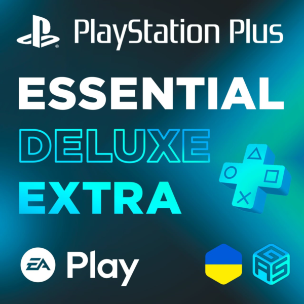 ПОДПИСКА PS PLUS+ | EA PLAY 1-12 МЕСЯЦЕВ УКРАИНА + СКИДКИ