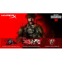 HyperX - COD Modern Warfare 3: Cкин, Эмблема и Карточка