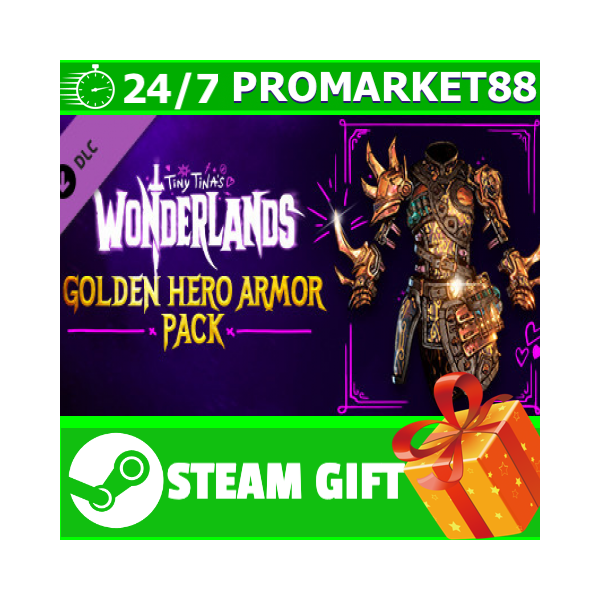 ⭐ Tiny Tina´s Wonderlands: Golden Hero Armor Pack