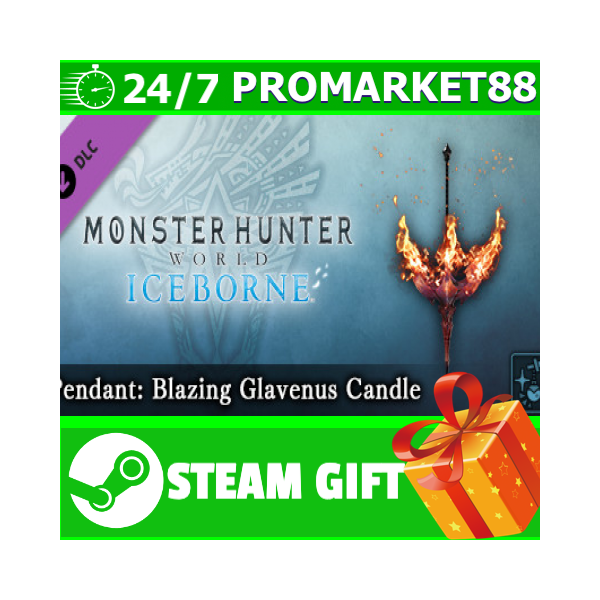 ⭐️ Monster Hunter World Iceborne Pendant Blazing Glaven