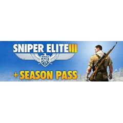 Sniper Elite 3 + Season Pass (Steam Gift Россия)