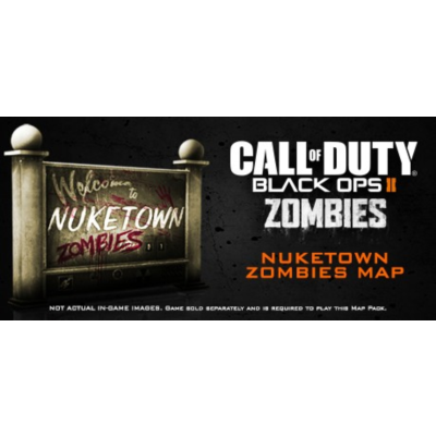 Call of Duty: Black Ops II - Nuketown Zombies Map (Steam Gift RU)