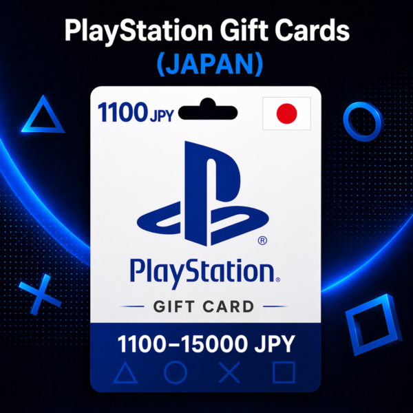 PlayStation Gift Cards Япония (JP) 1100–15000 JPY | Коды пополнения PSN