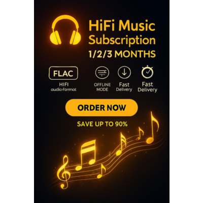 🎧💥Deezer HIFI.Премиум 🔥 1/ 3 МЕСЯЦА★ЛИЧНЫЙ АККАУНТ★ГАРАНТИЯ ★💯🎧