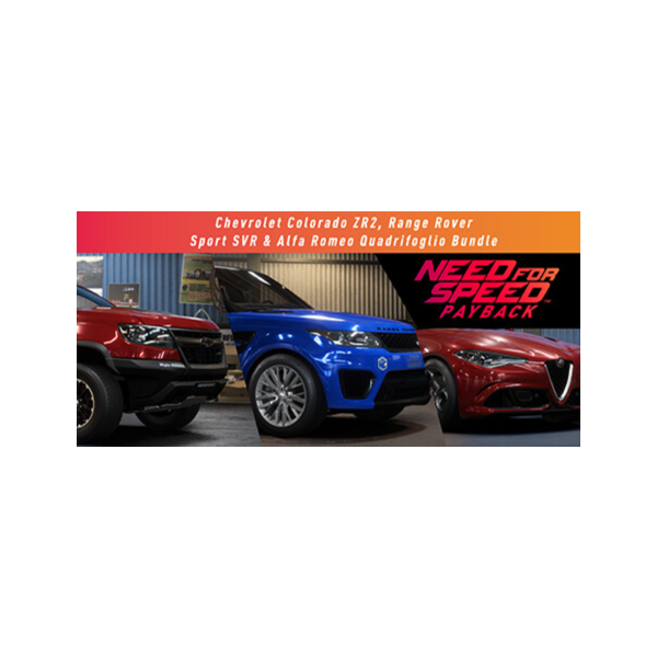 Need for Speed Payback: Chevrolet Colorado ZR2, Range Rover Sport SVR & Alfa Romeo