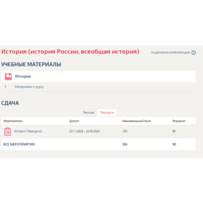 История(история России, всеобщая история).Тест Синергия