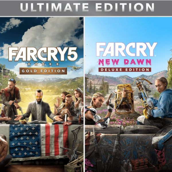 Far Cry 5 Gold Edition + Far Cry New Dawn Deluxe Edition Bundle (Steam Gift RU)