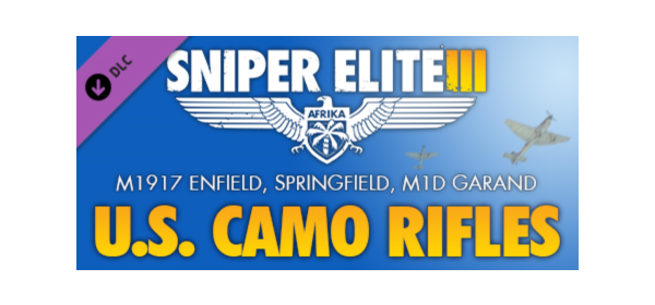 Sniper Elite 3 - U.S. Camouflage Rifles Pack Steam Gift RU