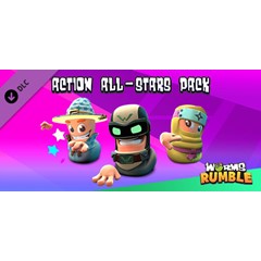 Worms Rumble - Action All-Stars Pack (Steam Gift Россия