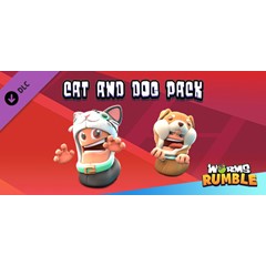 Worms Rumble - Cats & Dogs Double Pack (Steam Gift RU)