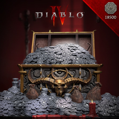 Diablo IV 18 500 ед платины 15 000 3 500 ед Платины