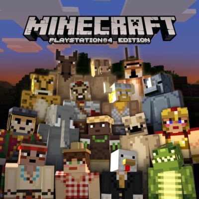 Набор скинов ´Битвы и звери Minecraft´ PS4 ПСН