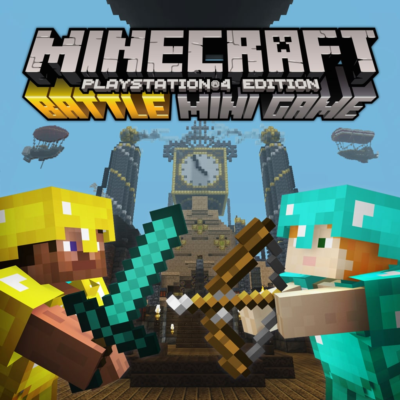 Minecraft: набор карт «Битва 3» PS4 ПСН PLAYSTATION