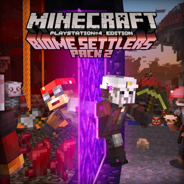 Minecraft Набор скинов поселенцев биома 2 PS4 ПСН