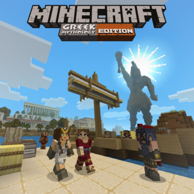 Minecraft: Микс-комплект ´Греческая мифология´ PS4 ПСН