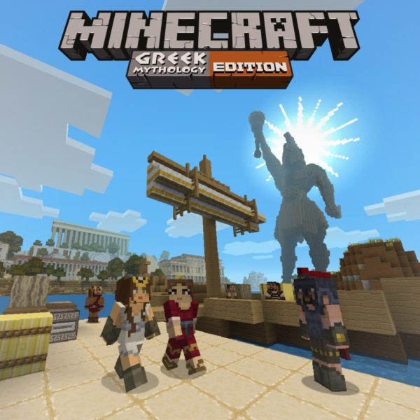 Minecraft: Микс-комплект ´Греческая мифология´ PS4 ПСН