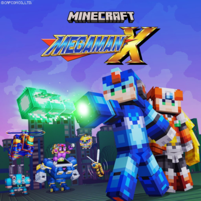 Minecraft: Mega Man X ПСН PLAYSTATION