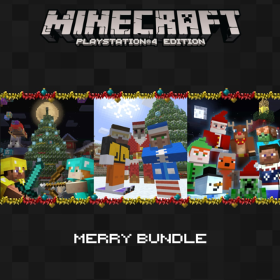 Minecraft: пакет «Зимнее веселье» PS4 ПСН PLAYSTATION