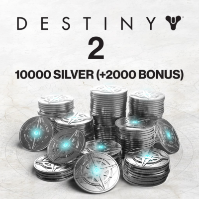 10 000 ед. серебра Destiny 2 (+2000 ед. в подарок) ПСН