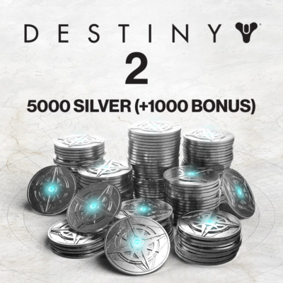 5000 ед. серебра Destiny 2 (+1000 ед. в подарок) ПСН