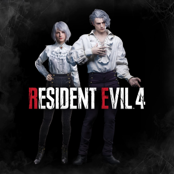 Resident Evil 4 Костюмы для Леона и Эшли Романтика PS4