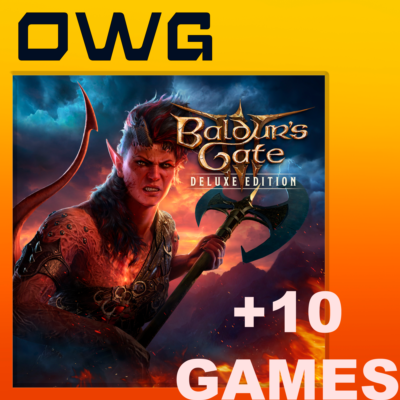🔥Baldur´s Gate 3 Deluxe + 10 ТОП ИГР XBOX АККАУНТ