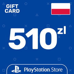 ⭐️Карта Пополнения PSN 510 Злотых (PLN) Польша