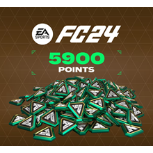 AUTO DELIVERY 24/7 EA FC 24 - 5900 COINS POINTS GLOBAL