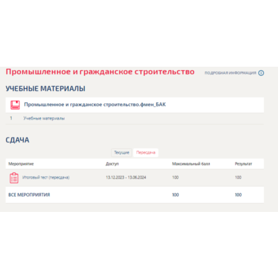 Промышленное и гражданское строительство.Итоговый тест