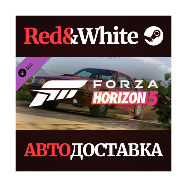 Forza Horizon 5 1986 Ford Mustang SVO DLC * STEAM RU