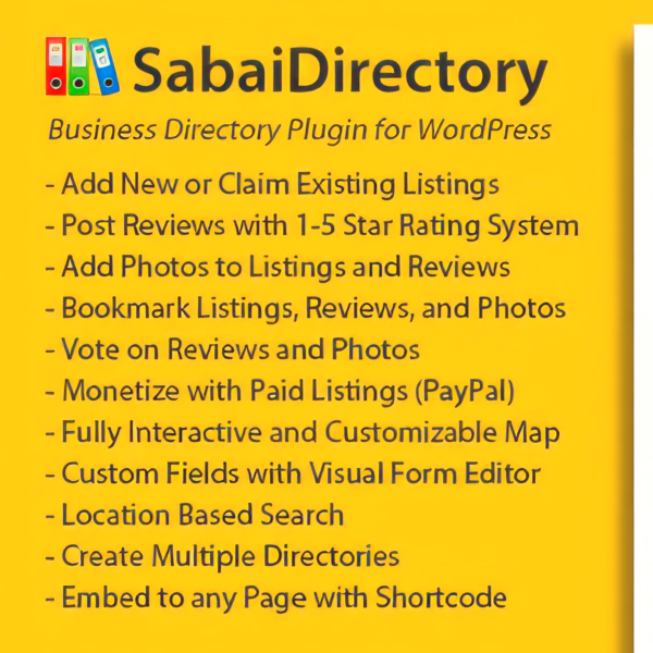 Sabai Directory [1.4.16] — Русификация плагина