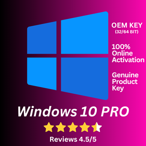 Лицензия Windows 10 Pro OEM, официальный 100% подлинный