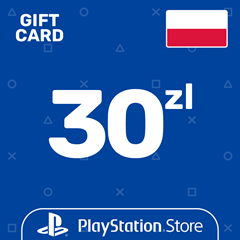 ⭐️Карта Пополнения PSN 30 Злотых (PLN) Польша