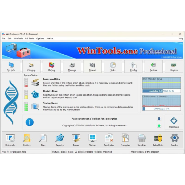WinTools.one Professional