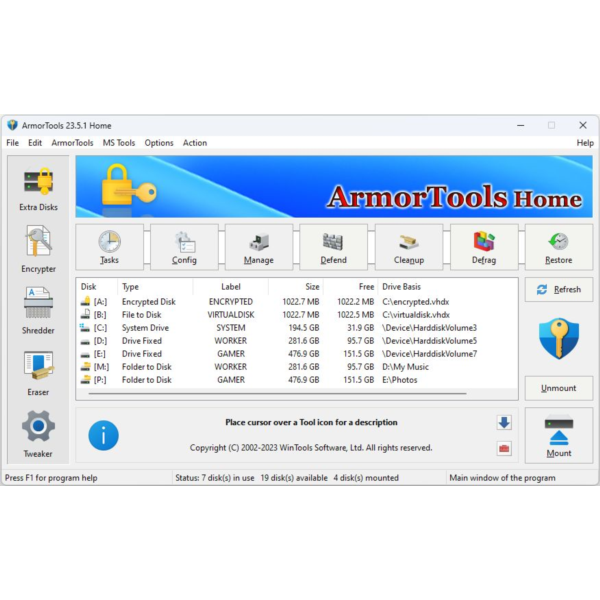 ArmorTools Home