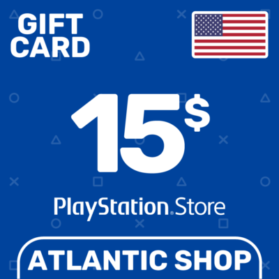 ⭐️Карта Пополнения PSN 15$ (USD) США