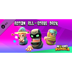 Worms Rumble - Action All-Stars Pack DLC * STEAM RU🔥