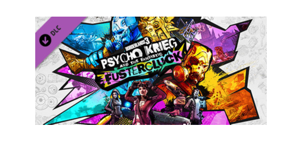 Borderlands 3 Psycho Krieg and the Fantastic Fustercluc