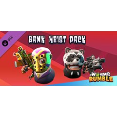 Worms Rumble - Bank Heist Double Pack DLC * STEAM RU🔥