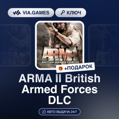 Arma 2 II British Armed Forces DLC (Steam Ключ) РФ-СНГ-МИР + ПОДАРОК